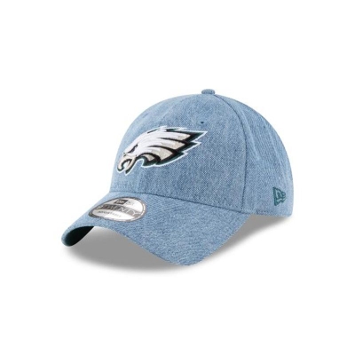 Philadelphia Eagles Gorra | New Era NFL Washed Out 9twenty Adjustable Cap Mexico - Azules